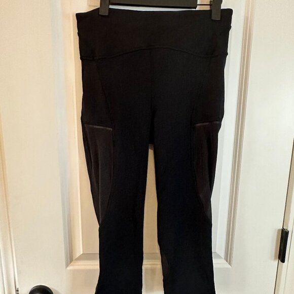 🖤 Lululemon Always Airy High-Rise Run Crop 19" Black - Size 6 💨 - Picture 7 of 13